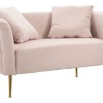 DIVANETTO BUCAREST ROSA CM 127X74X73