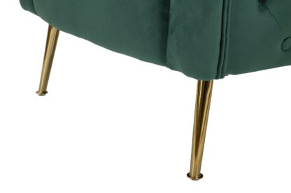 POLTRONA BUCAREST VERDE CM 76X74X73 - immagine 8