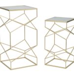 P/TELEFONO GLASSY COPPIA CM 50X50X100-40X40X80