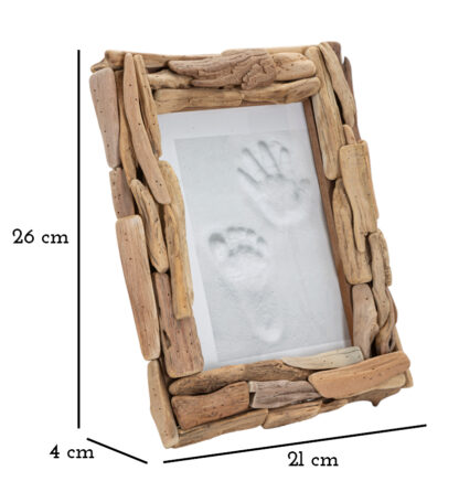 CORNICE NATURE CM 21X4X26 (MISURA INTERNA CM 15X20) - immagine 6