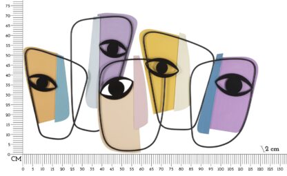 PANNELLO DA MURO EYES -A- CM 120X2X72 - immagine 6