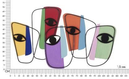 PANNELLO DA MURO EYES -B- CM 120X2X72 - immagine 6
