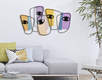 PANNELLO DA MURO EYES -A- CM 120X2X72 - immagine 5