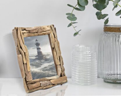 CORNICE NATURE CM 21X4X26 (MISURA INTERNA CM 15X20) - immagine 5