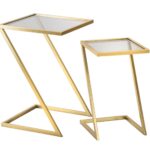 TAVOLINETTI Z COPPIA CM 40X40X60-30X30X50