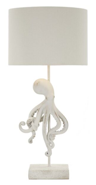 LAMPADA DA TAVOLO OCTOPUS BIANCA CM Ø 30,5X64,5