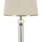 LAMPADA DA TAVOLO PRAGA CM Ø 30X52,5 stile GLAM