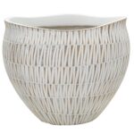 CACHEPOT RESINA STIKY CM Ø 30,5X24,5