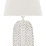 LAMPADA DA TAVOLO RESINA LEAF CM Ø 35X65 stile MODERN