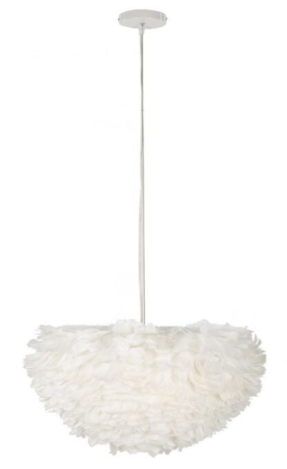 LAMPADARIO FEATHER CM Ø 60X30 (altezza con filo cm 110)