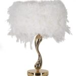 LAMPADA DA TAVOLO CART BIANCA CM Ø 25X47