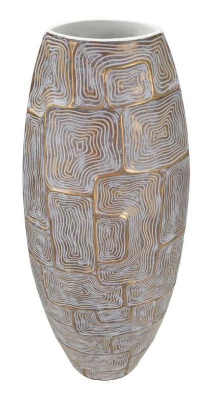 VASO RESINA ECLIPS TOWER CM 25,5X12,5X69,5 - immagine 2