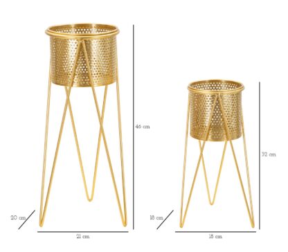 P/VASI GLAT COPPIA CM 21X20X46-18X18X32 - immagine 6