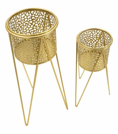 P/VASI GLOD COPPIA CM 21X20X46-18X18X32 - immagine 4