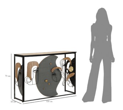 CONSOLE PICASSY CM 108X38x79 - immagine 9