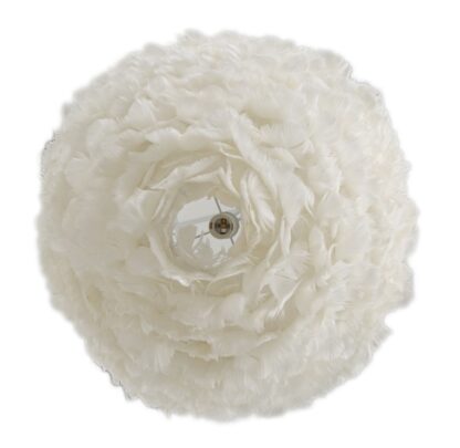 LAMPADARIO FEATHER CM Ø 60X30 (altezza con filo cm 110) - immagine 4