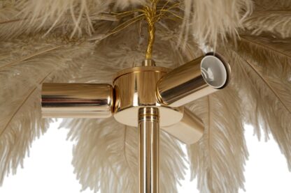 LAMPADA DA TERRA PALM CAMMELLO CM Ø 55X160 - immagine 4