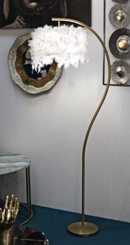 LAMPADA DA TERRA SEMI ARC CM 60X33X170 - immagine 5