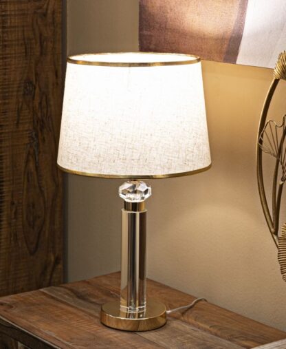 LAMPADA DA TAVOLO PRAGA CM Ø 30X52,5 - immagine 5