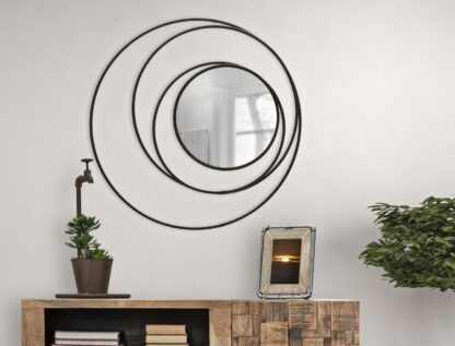 SPECCHIO DARK CM Ø 80X3 - immagine 6