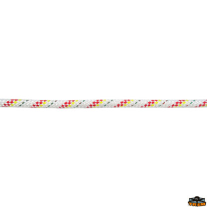 Cima da vela Olimpic Ropes Drizza da crociera Cruise poliestere alta tenacità filo segnale rosso-giallo diametro 10 mm