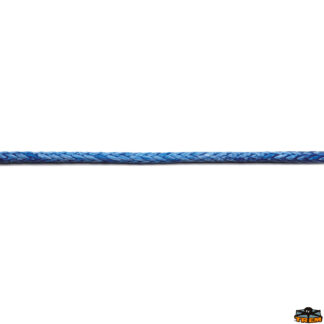 Cima da vela Olimpic Ropes Cima senza calza in Dyneema Hobart colore blu diametro 10 mm