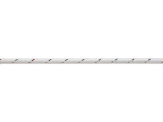 Cima da vela Olimpic Ropes Scotta da crociera San Diego poliestere alta tenacità Mat colore bianco diametro 10 mm