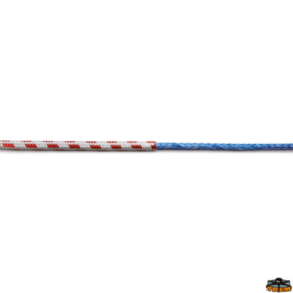 Cima da vela Olimpic Ropes Drizza da regata Auckland Dyneema SK75 filo segnale rosso diametro 12 mm