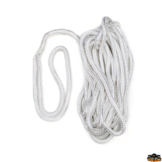 Cima da ormeggio  Cima di ormeggio ad alta tenacità con occhio colore bianco diametro 10 mm lunghezza 6 mt