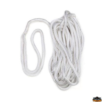 Cima da ormeggio  Cima di ormeggio ad alta tenacità con occhio colore bianco diametro 10 mm lunghezza 6 mt