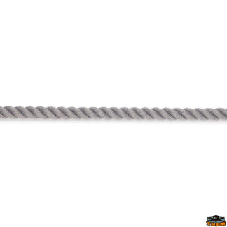 Cima da ormeggio  Cima in poliestere alta tenacità ritorto 3 capi grigio diametro 12 mm