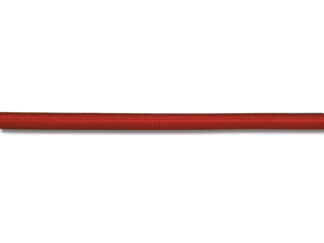 Trecce multiuso e corde elastiche  Corda elastica colore rosso diametro 6 mm