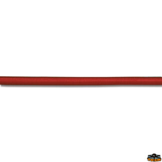 Trecce multiuso e corde elastiche  Corda elastica colore rosso diametro 5 mm