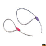 Trecce multiuso e corde elastiche  Elastici serravele regolabili con chiusura Olive-Clip diametro 6 mm lunghezza 75 cm