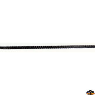 Trecce multiuso e corde elastiche  Treccia di ricambio per fucili subacquei in polipropilene nero diametro 1,5 mm