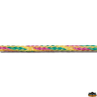 Trecce multiuso e corde elastiche  Treccia galleggiante Trem Giava senza anima per traino sci colore giallo diametro 7,5 mm