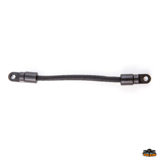 Ganci e accessori cime e reti  Gancio a montaggio automatico colore nero diametro 6 mm