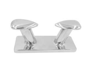 Accessori ormeggio e ancoraggio  Bitta a fungo divaricato Base 160 mm