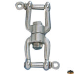 Accessori ormeggio e ancoraggio  Girella grillo-grillo diametro filo 10 mm