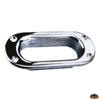 Accessori ormeggio e ancoraggio Cubia ovale dimensioni esterne 140x63 mm