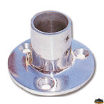 Ferramenta nautica  Base tonda 90° diametro 22 mm