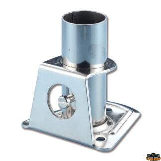 Ferramenta nautica  Base per candelieri in acciaio inox aisi 316 diametro 25 mm