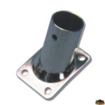 Ferramenta nautica  Base quadra 60° diametro 25 mm