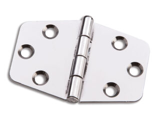 Ferramenta nautica  Cerniera inox 65x45 mm