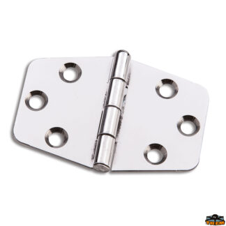 Ferramenta nautica  Cerniera inox 65x45 mm