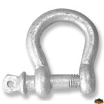 Ferramenta nautica  Grillo a cetra in acciaio zincato diametro 16 mm