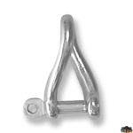 Ferramenta nautica  Grillo ritorto in acciaio inox aisi 316 diametro 6 mm