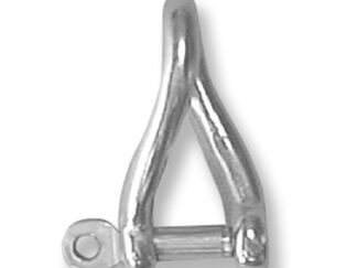 Ferramenta nautica  Grillo ritorto in acciaio inox aisi 316 diametro 10 mm