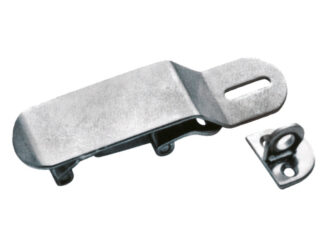 Ferramenta nautica  Cerniera regolabile in acciaio inox aisi 316 dimensioni 120x30 mm