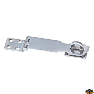 Ferramenta nautica  Cerniera fissa con portalucchetto dimensioni 70x25 mm